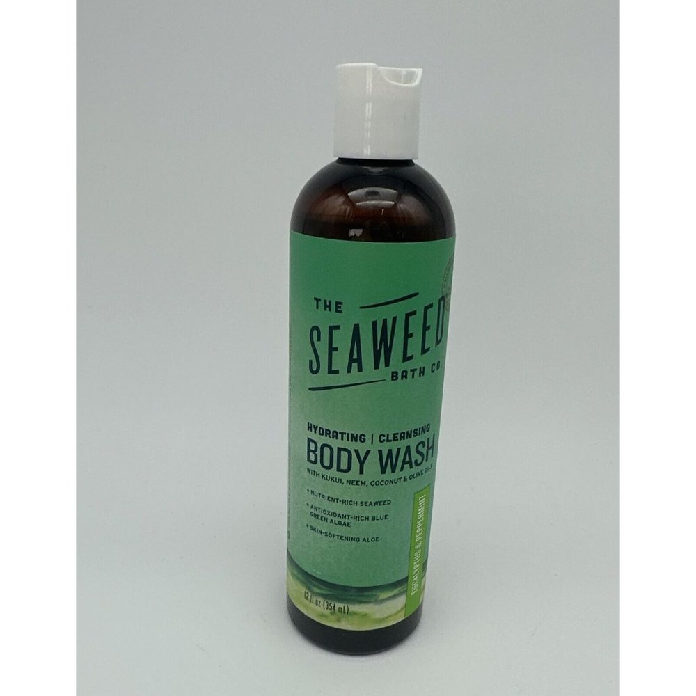 (1) The Seaweed Bath Co. Eucalyptus and Peppermint Seaweed Body Wash 12‎ fl. oz.